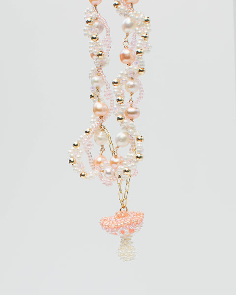 Mushroom Garlander Necklace