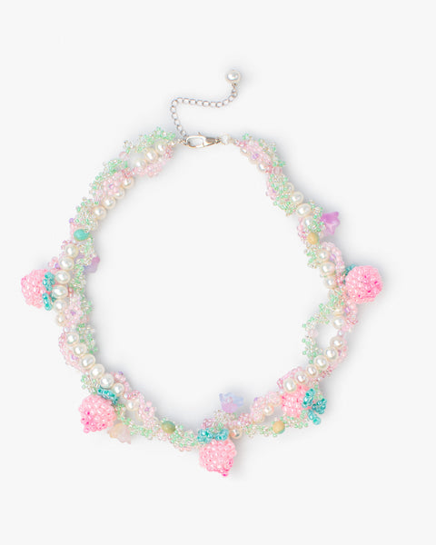 Peach Garlander Necklace